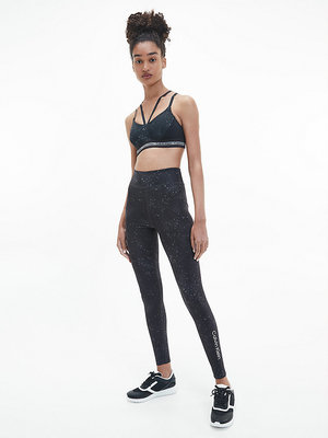 WO sportovní podprsenka – Calvin Klein Performance, Černá barva Ženy