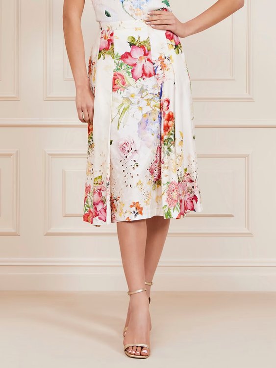 Marciano – Glorious Garden sukně, Bílá, Multi barva