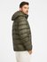 Light Puffa péřová bunda – GUESS, Zelená barva Muži