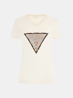 Luxusní Leo Triangle triko, Bílá barva, XS, S, M, L, XL