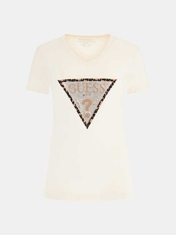 Luxusní Leo Triangle triko, Bílá barva, XS, S, M, L, XL