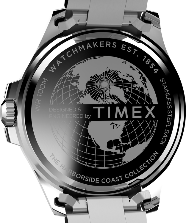 Harborside Coast hodinky Modrá, Stříbrná barva Muži