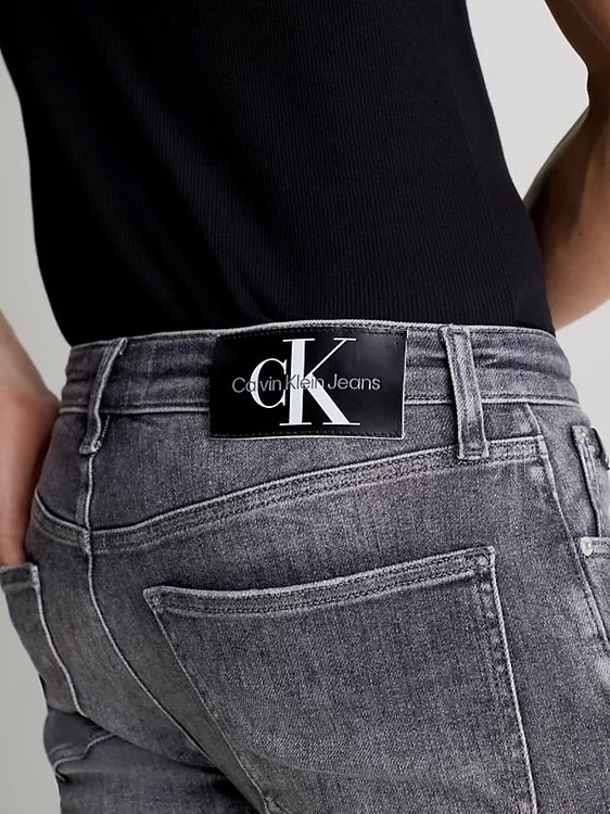 Módní Skinny jeans, Černá barva, 2024