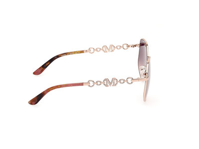 Hnědá, Růžové zlato barva, Sluneční brýle