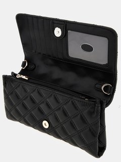 Luxusní Giully crossbody, Černá barva, T/U