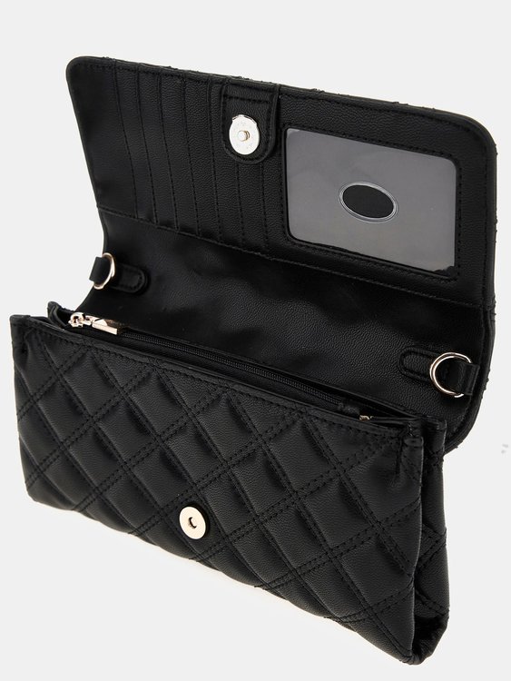 Luxusní Giully crossbody, Černá barva, T/U