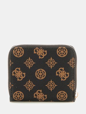 Laurel malá peněženka – GUESS, Hnědá barva Ženy