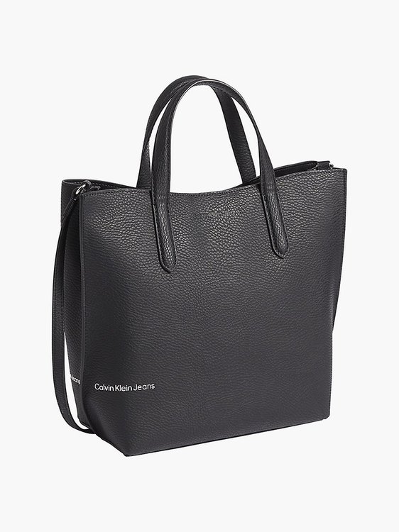 Scuplted pebble kabelka – Calvin Klein Jeans, Černá barva Ženy