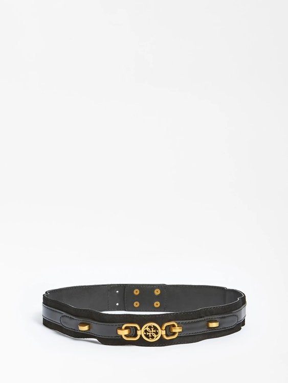 Módní Hensley pásek, Černá barva, 2021