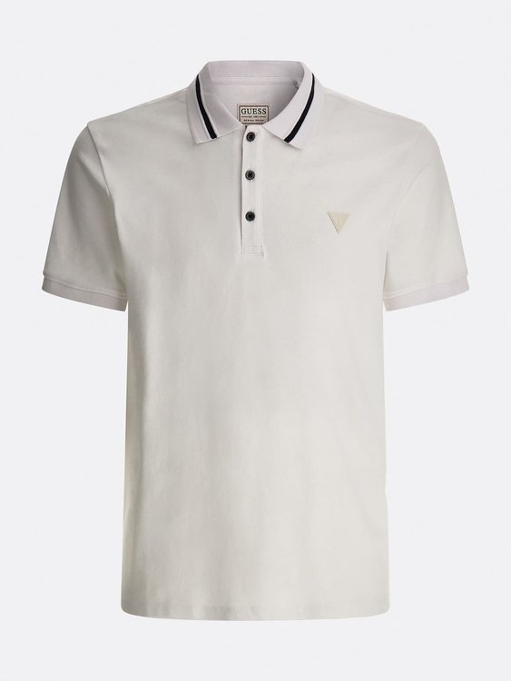 Polo košile Bílá barva Muži