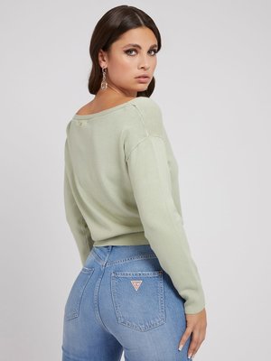 Guess, Zelená barva Tiana svetr
