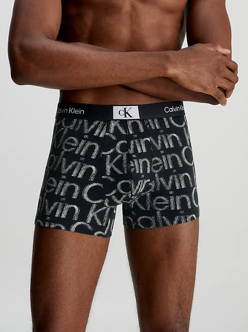 CK 96 Cotton boxery – Calvin Klein Underwear, Černá barva Muži