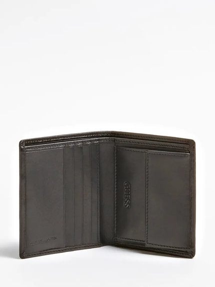 Boston peněženka – Guess, Hnědá barva Muži