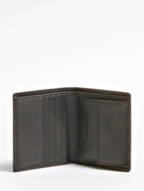 Boston peněženka – Guess, Hnědá barva Muži