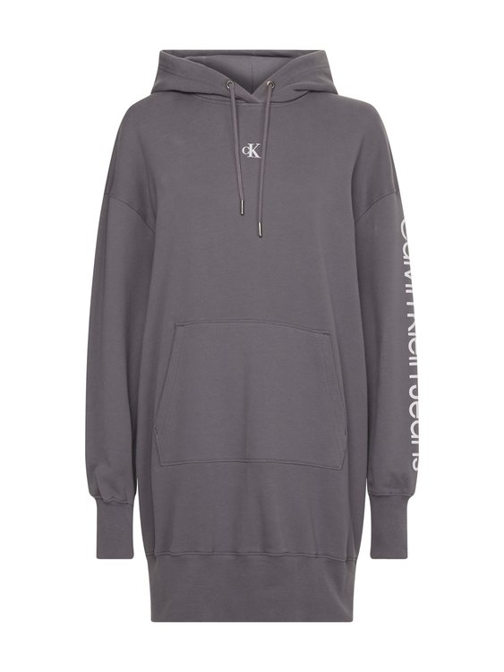 Luxusní Two one mikinové šaty, Šedá barva, XS, S, M, L