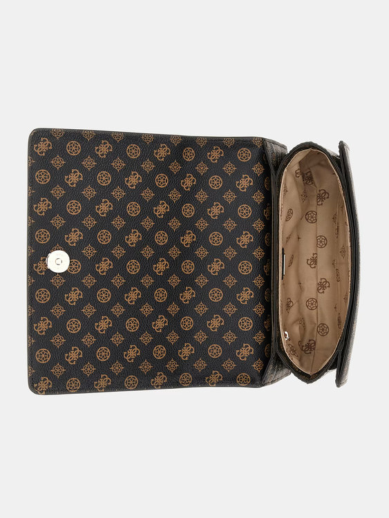 Módní Abey crossbody, Hnědá barva, 2023