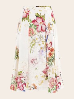 Glorious Garden sukně Bílá, Multi barva Ženy