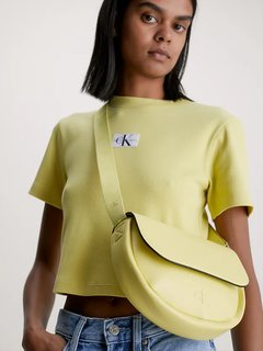 Luxusní Ultralight Saddle crossbody, Žlutá barva, OS