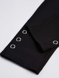 Claudia kalhoty Černá barva Ženy