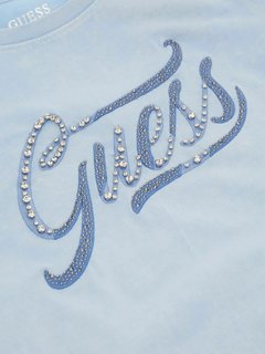 Luxusní Stones&Embro triko, Modrá barva, XS, S, M, L