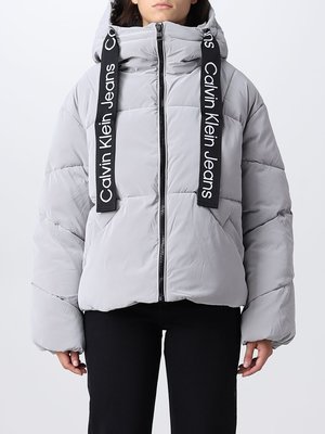 Módní Drawcords bunda, Šedá barva, 2022