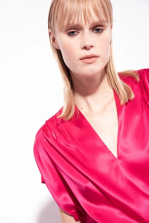 Breve halenka Růžová barva Ženy