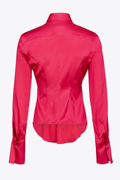 Criminale košile Růžová barva Ženy