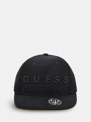 GUESS – Nola Flexfit kšiltovka, Černá barva