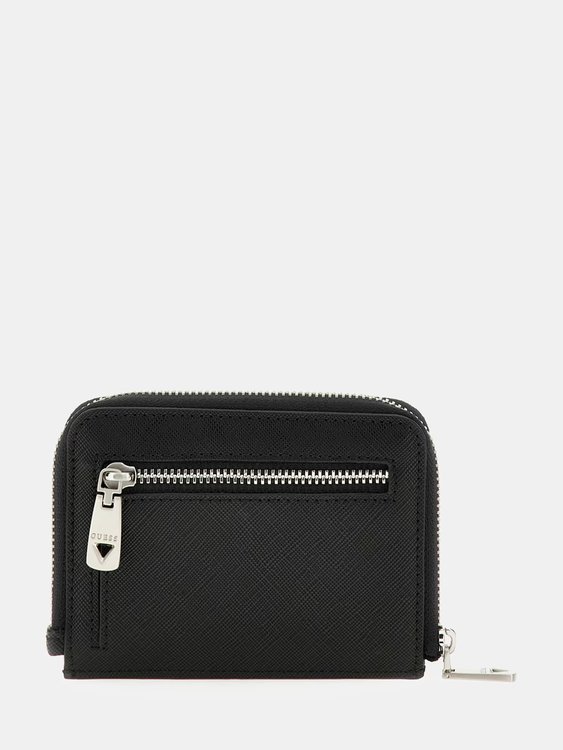 Certosa Saffiano peněženka – GUESS, Černá barva Muži