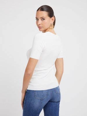 Elora top – GUESS, Bílá barva Ženy
