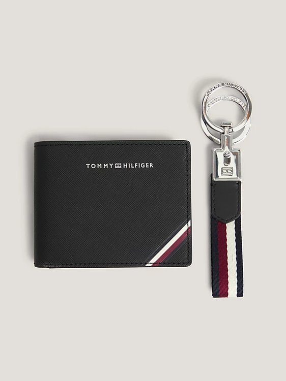 Tommy Hilfiger – GP Mini set peněženka & klíčenka, Navy barva