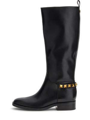 FL8BYOLEA11-BLACK KOZAČKY – GUESS Ženy