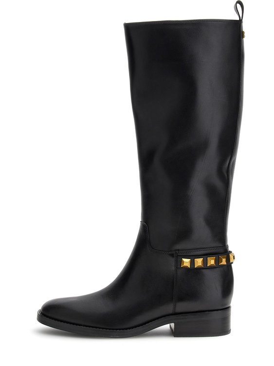 FL8BYOLEA11-BLACK KOZAČKY – GUESS Ženy