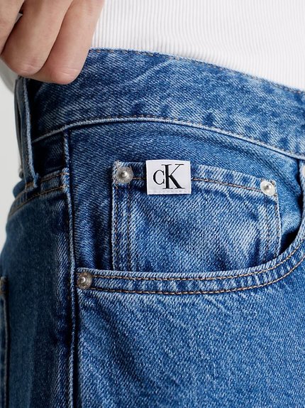 Módní 90'S Loose Cargo kalhoty, Modrá barva, 2024