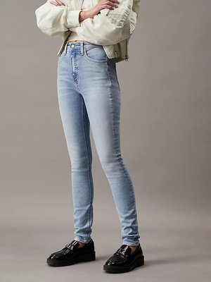 Calvin Klein Jeans – High Rise Skinny jeans, Modrá barva