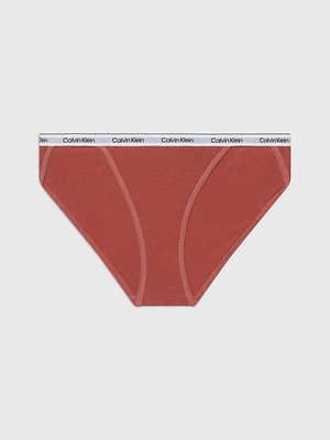Calvin Klein Underwear – Modern Logo bikiny, Červená barva