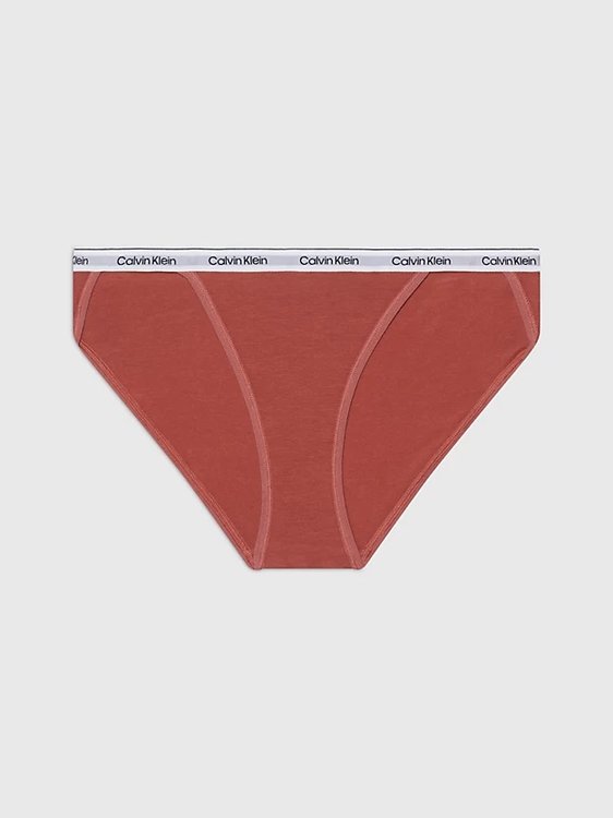 Calvin Klein Underwear – Modern Logo bikiny, Červená barva