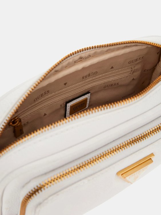 Módní Cosette Camera crossbody, Bílá barva, 2024