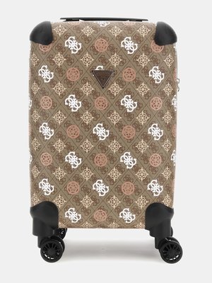 GUESS – Eliette Logo 18 kufr, Hnědá barva