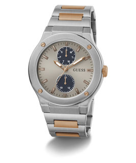 Luxusní Jet hodinky, Růžové zlato, Stříbrná barva, UNI