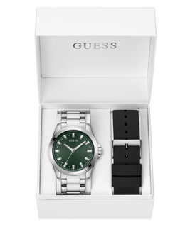 Luxusní Champ hodinky, Černá, Stříbrná, Zelená barva, UNI