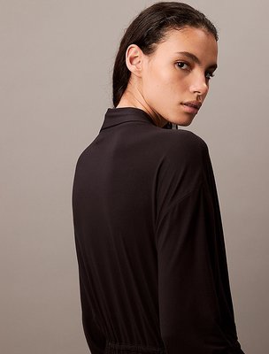 Ultra Light župan – Calvin Klein Underwear, Černá barva Ženy