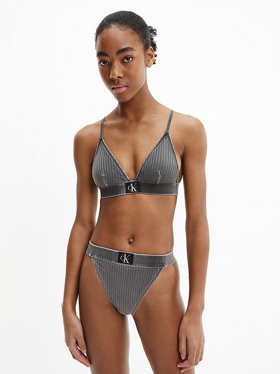 KW0KW01748-BEH plavky TRIANGLE FIXED-RP – Calvin Klein Swimwear Ženy