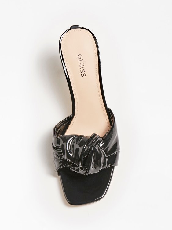 Guess – Dillie sandálky, Černá barva 1