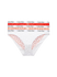 Calvin Klein Underwear – Carousel bikiny 3ks, Bílá, Červená, Lososová barva