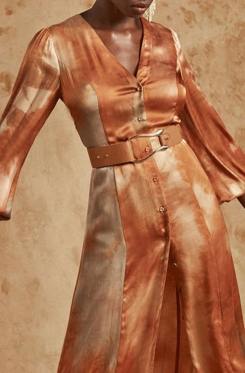 Kaly pásek – Nenette, Hnědá barva Ženy