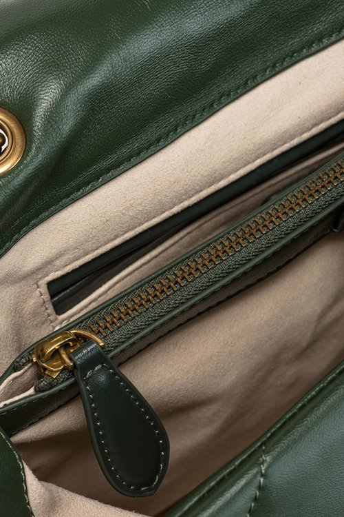 Love Big Puff kabelka Zelená barva Ženy