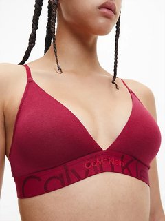 Embossed podprsenka Červená barva Ženy