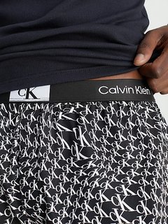 Luxusní CK 96 pyžamový set, Černá barva, M, L