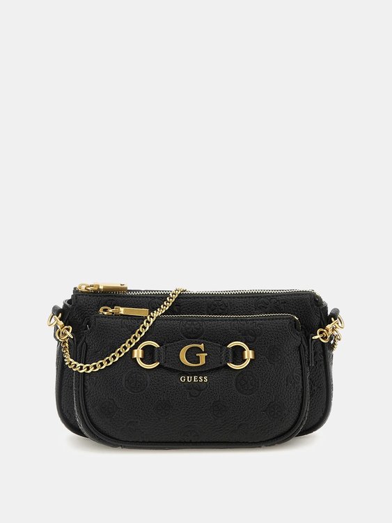 GUESS – Izzy Peony crossbody, Černá barva
